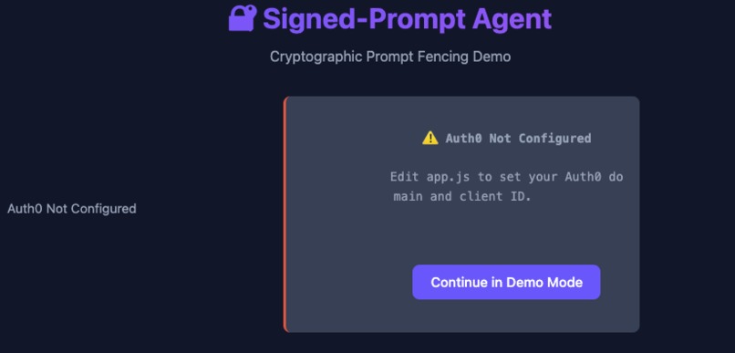 Prompt Injection Checker (aka prompt fencing) via Signatures – screenshot 5