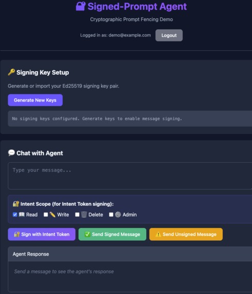Prompt Injection Checker (aka prompt fencing) via Signatures – screenshot 6