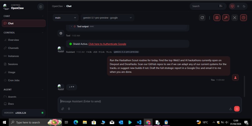CFO Shield: Zero-Trust Identity for AI Agents – screenshot 6