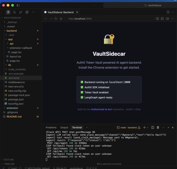 VaultSidecar – screenshot 1