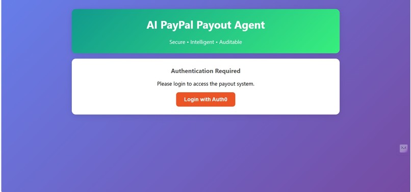 Secure PayPal Payout Agent – screenshot 2