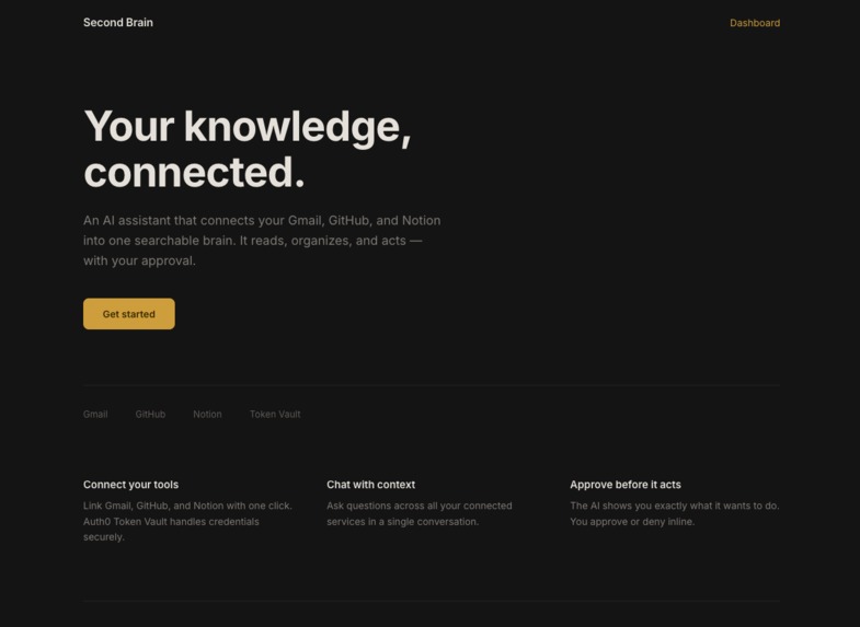 Second Brain – screenshot 1