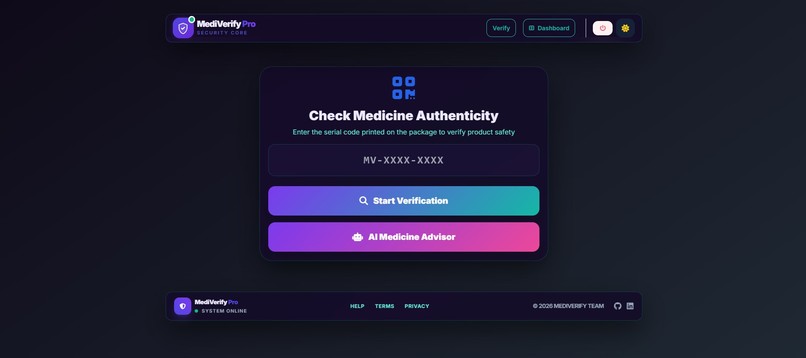 MediVerify-Pro – screenshot 3