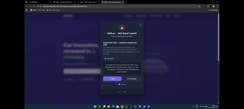 Argus-it never forgests – screenshot 3