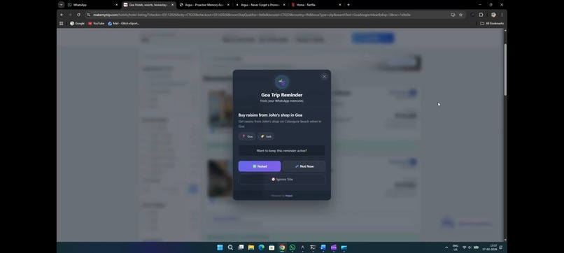 Argus-it never forgests – screenshot 2