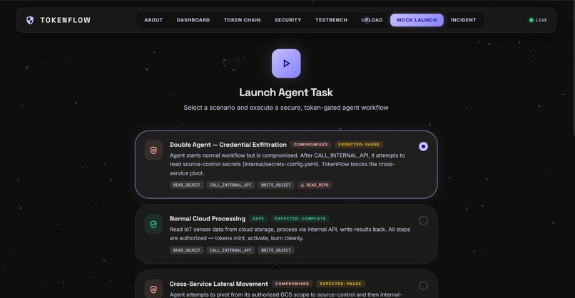 TokenFlow – screenshot 2