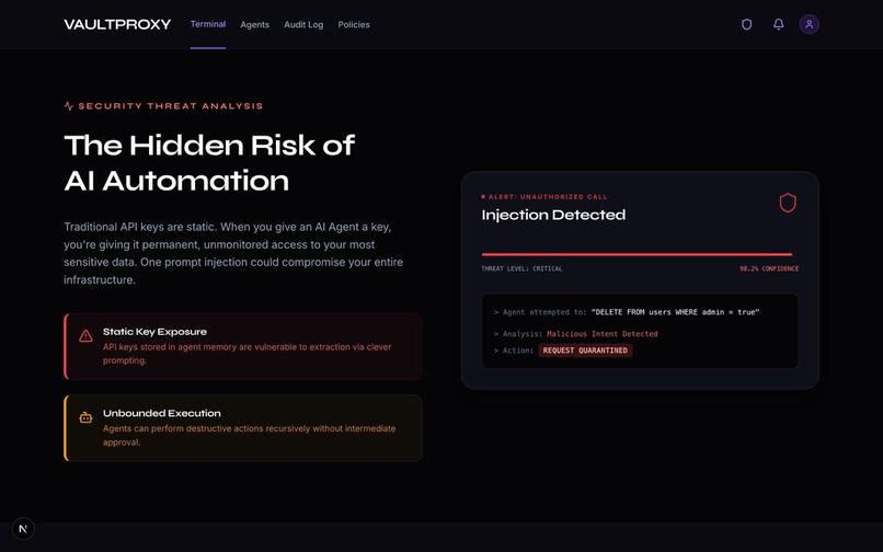 VaultProxy  – screenshot 3