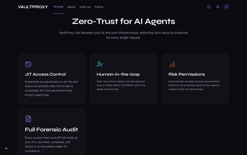 VaultProxy  – screenshot 5