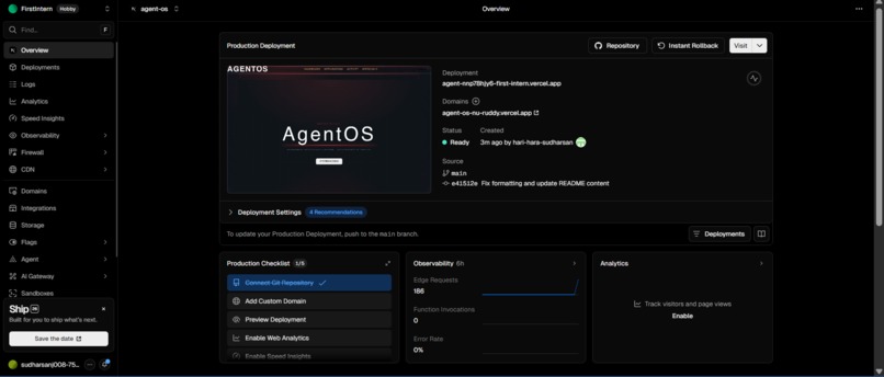 AgentOS – screenshot 12