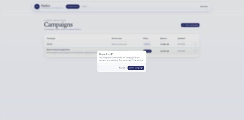 Harbor: Emergency Aid, Governed by AI – screenshot 2