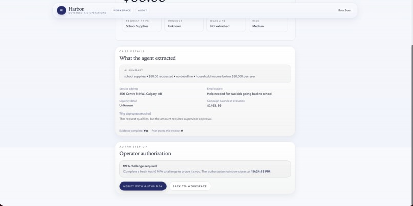 Harbor: Emergency Aid, Governed by AI – screenshot 10