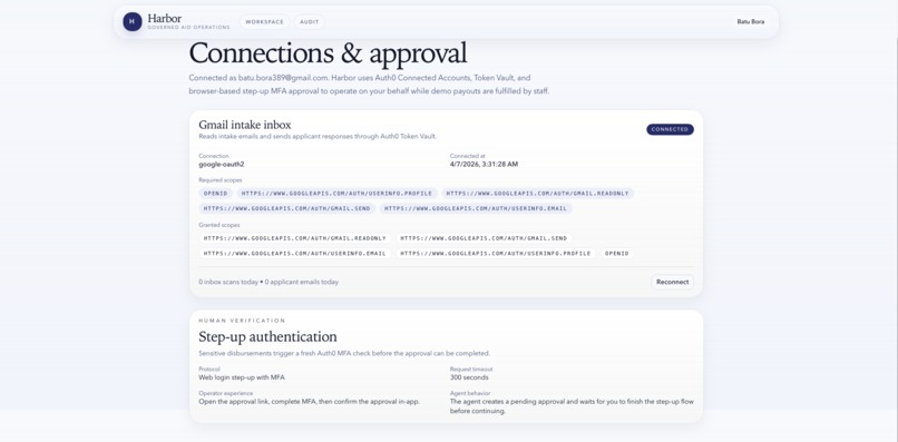 Harbor: Emergency Aid, Governed by AI – screenshot 11