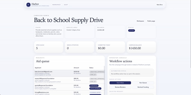 Harbor: Emergency Aid, Governed by AI – screenshot 12