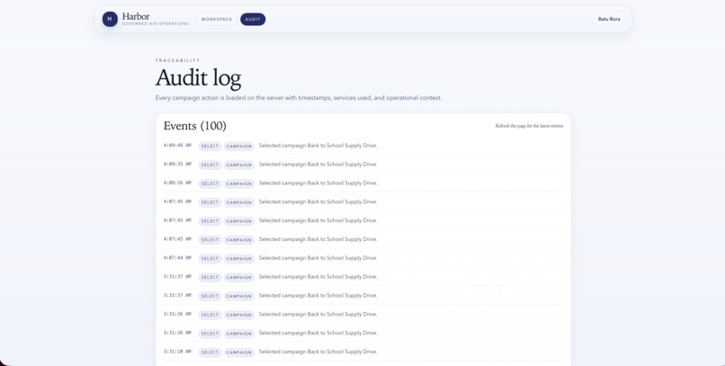 Harbor: Emergency Aid, Governed by AI – screenshot 14