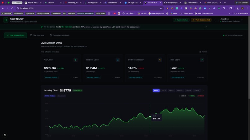 ASEFIN MCP – screenshot 1