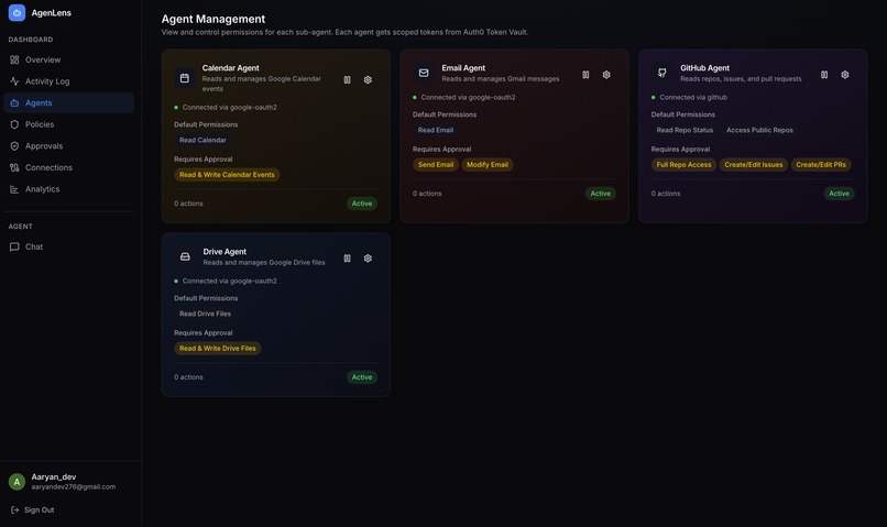 AgenLens – screenshot 2