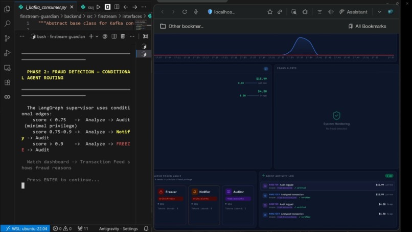 PolyVault: a FinStream Guardian – screenshot 1