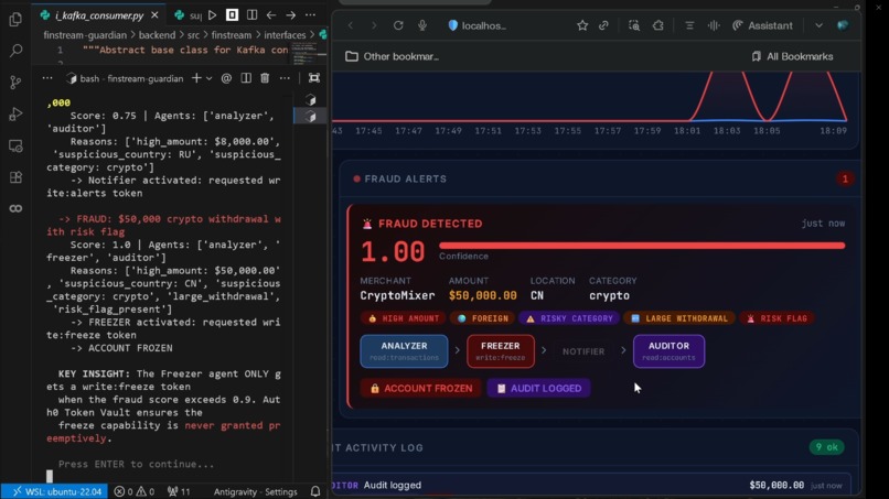 PolyVault: a FinStream Guardian – screenshot 2