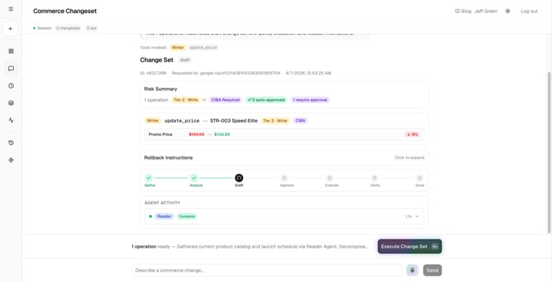 Commerce Changeset – screenshot 3