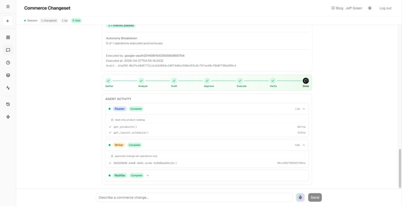 Commerce Changeset – screenshot 4