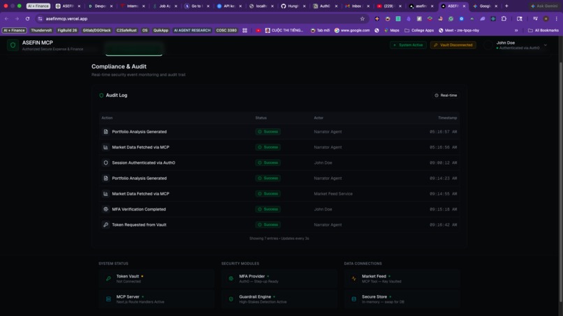 ASEFIN MCP – screenshot 3
