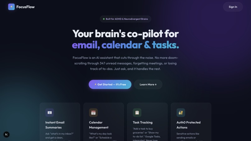 FocusFlow – screenshot 1