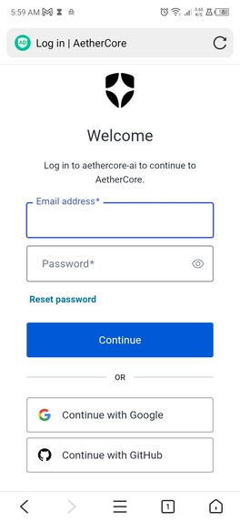 AetherCore – screenshot 2