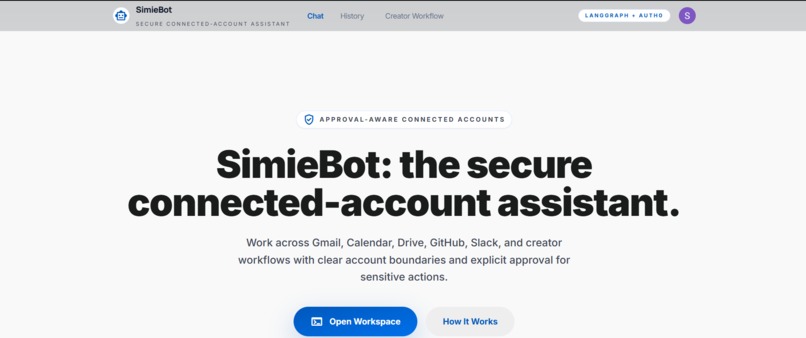 SimieBot – screenshot 1