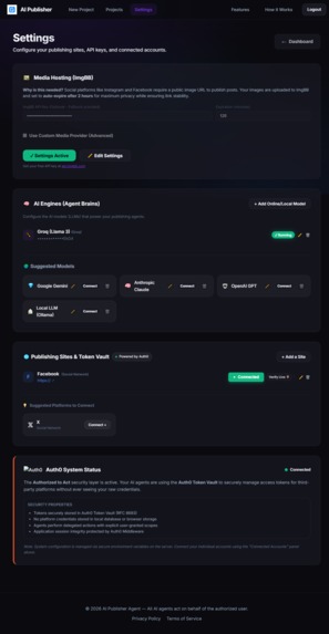 AI Publisher - The "Authorized to Act" AI Agent – screenshot 8