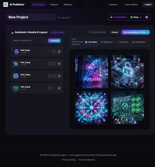 AI Publisher - The "Authorized to Act" AI Agent – screenshot 10