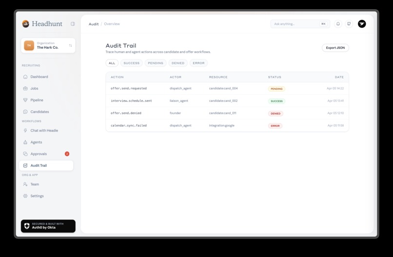 Headhunt — Hiring, on autopilot. – screenshot 5