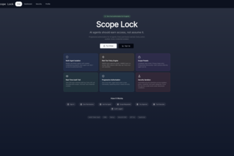 Scope Lock