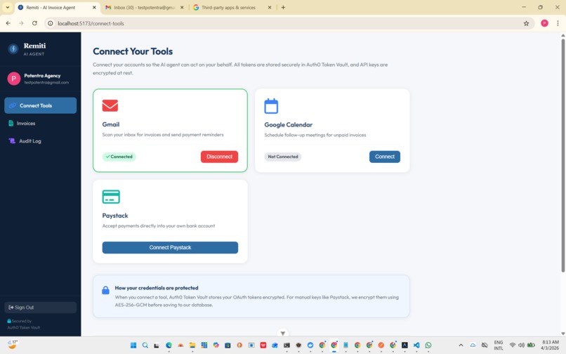 Remiti — AI Invoice Agent – screenshot 3