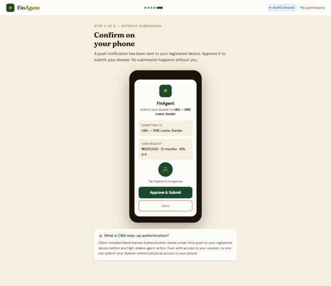 FinAgent – screenshot 1