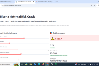 Nigeria Maternal Risk Oracle
