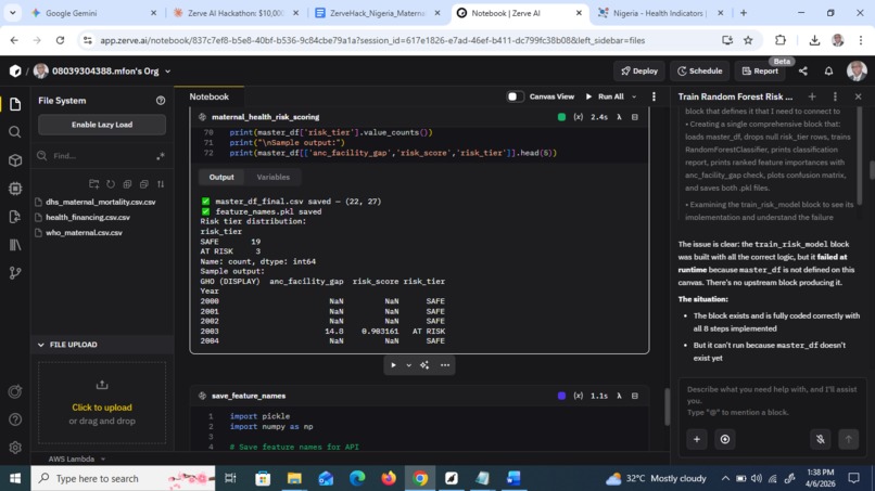 Nigeria Maternal Risk Oracle – screenshot 2