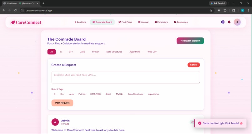 CareConnect – screenshot 1