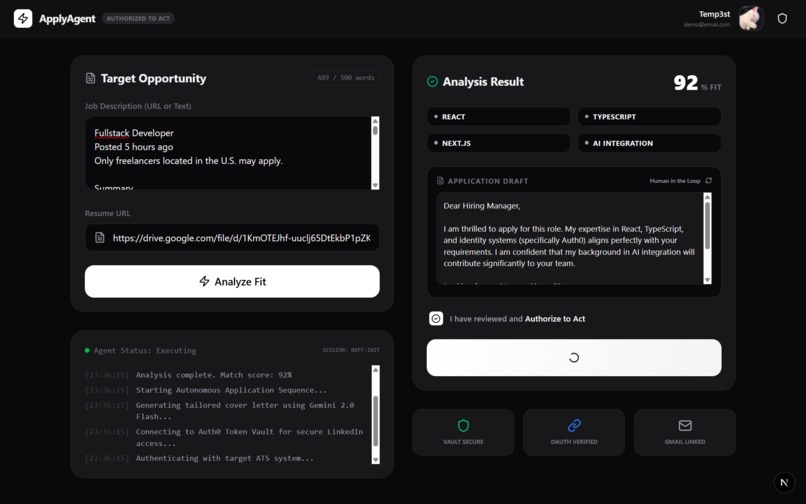 Apply Agent – screenshot 5