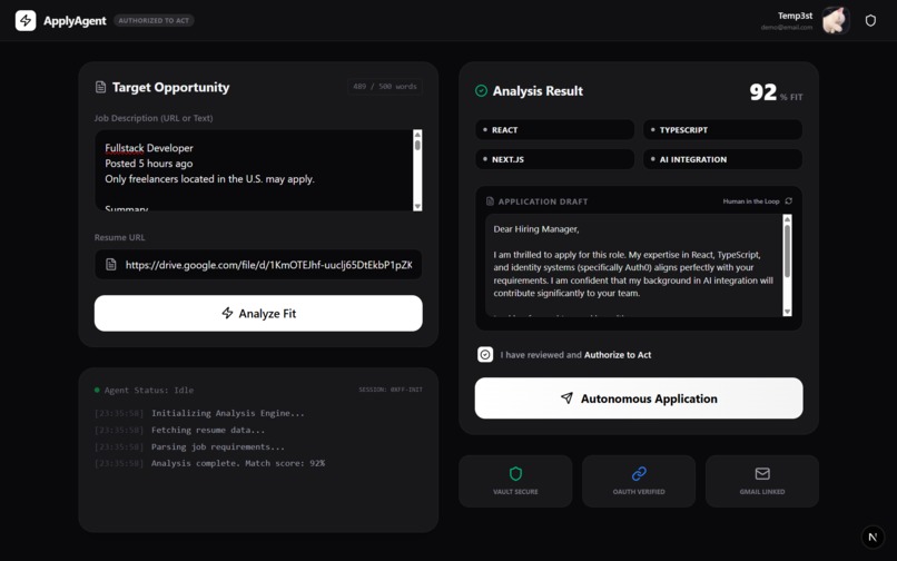 Apply Agent – screenshot 4