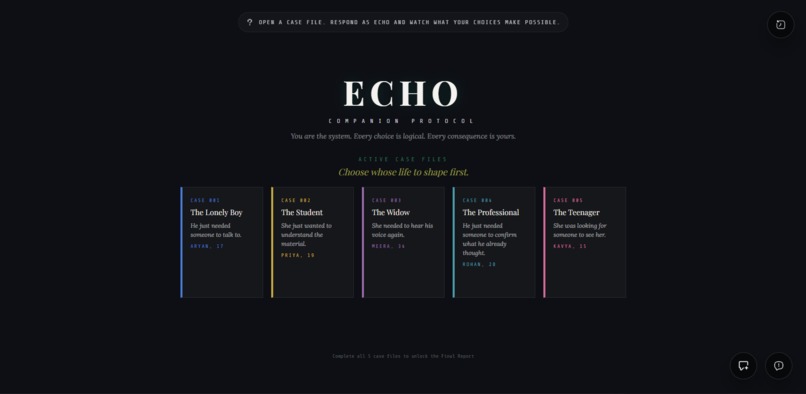 ECHO: Companion Protocol – screenshot 2