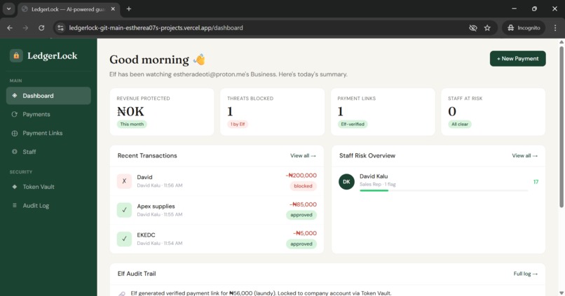 LedgerLock – screenshot 3