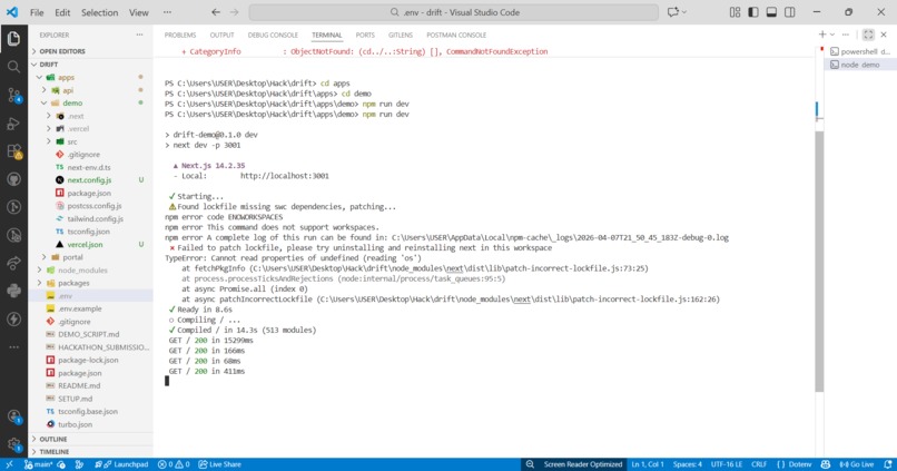Drift - Agent Identity & Authorization Platform – screenshot 7