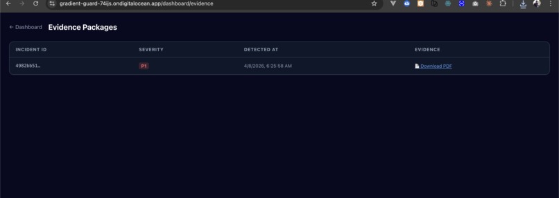 GradientGuard — DORA Compliance Intelligence Platform – screenshot 4