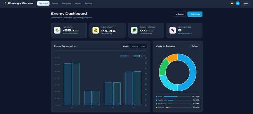 Energy Saver App – screenshot 2