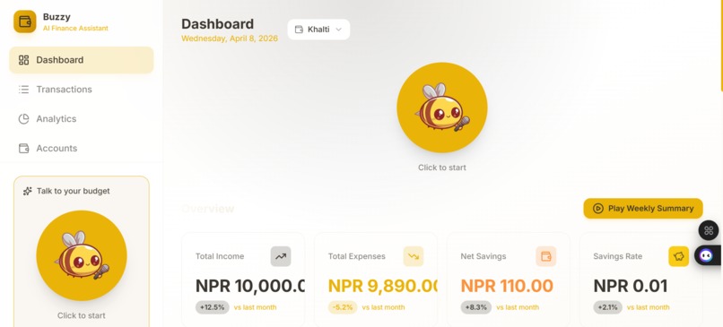 Buzzy ai – screenshot 1
