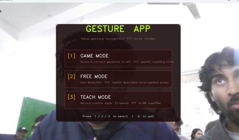 Webcam Based Game – screenshot 1