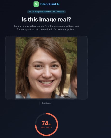 Deepfake Detector – screenshot 1