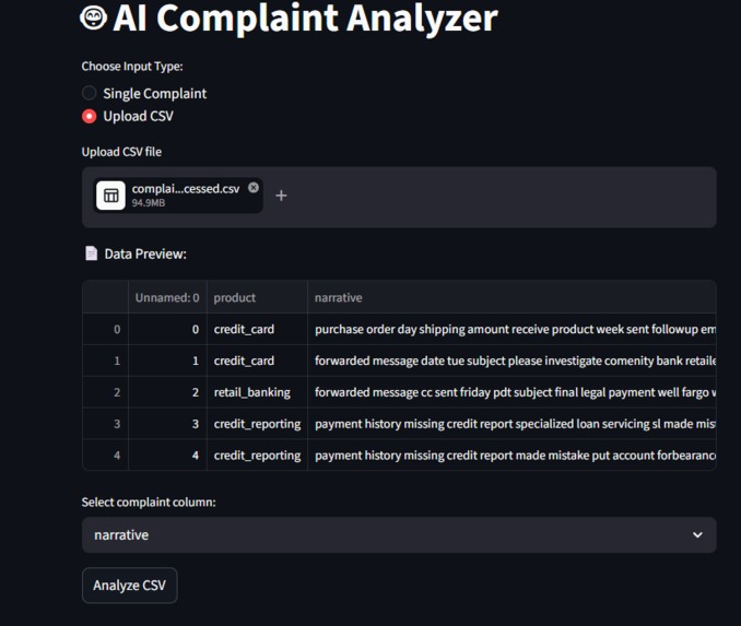 AI Complaint Detector – screenshot 2
