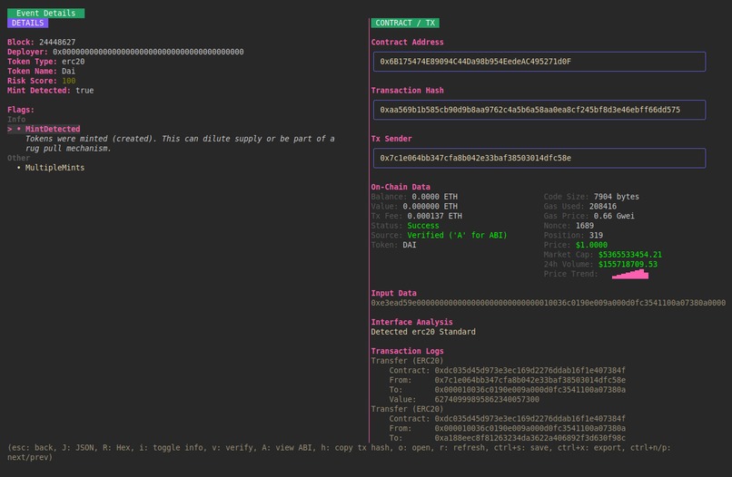 eth-watchtower-tui – screenshot 1