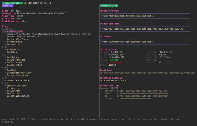 eth-watchtower-tui – screenshot 3